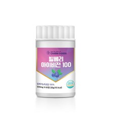 참굿즈 빌베리 정 알약 아이비전 해썹인증 오스트리아산 빌베리 추출물, 1개, 60정