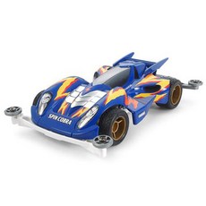 타미야 SPIN COBRA PREMIUM SUPER II CHASSIS 미니카 4WD, 혼합 색상, 1개