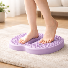 가정용 스텝퍼 에어 발지압 다이어트 홈트 하체운동 저소음 운동기구, 퍼플