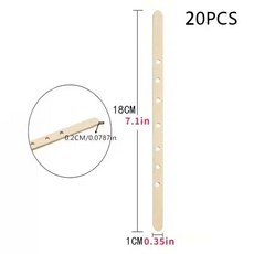 나무 양초 심지 홀더 몰드 고정 브래킷 다공성 제작용 센터링 장치, 1개