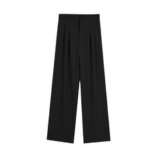 LADYSHARE時尚女裝 韓版高腰寬鬆直筒西裝長褲 休閒寬褲 OL通勤百搭顯瘦學生垂感