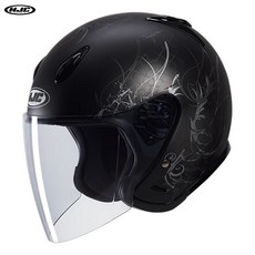 HJC CH-5 출퇴근 하프헬멧 오픈페이스 가벼운 가성비 오토바이 스쿠터 데칼 그래픽 헬멧, 볼레즈 MC10SF