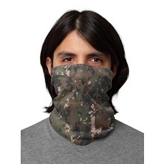 먼지 야외 축제 스포츠용 심리스 페이스 마스크 반다나 스플래터 레드 원 사이즈, 그린