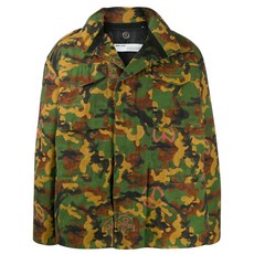 오프화이트 오프화이트 패딩 필드 재킷