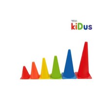 학교체육 칼라콘 23cm 색상랜덤, 1개