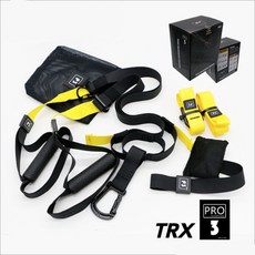 최강홈트 저항트레이닝 TRX운동 도어앵커 TRX밴드 바디웨이트운동 홈트기구, 블랙