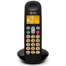 LCD 디스플레이 불이 켜진 키패드 발신자 ID/통화 대기 무선 전화 DECT 6.0 풀 듀플렉스 핸드셋 스피커폰 ECO 모드 음성 메시지 대기 표시 조용한 모드: EL, Caller ID, Additional Handset