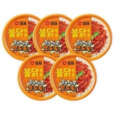 샘표 불닭볶음, 80g, 5개