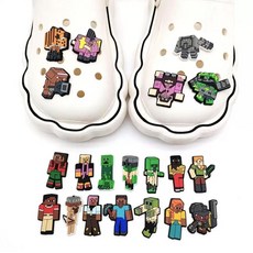 마인크래프트[ 20pcs ]실내화 신발장식 악세서리 꾸미기