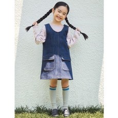 탑텐 키즈 에코 데님 원피스MKE3OO2111-IC UYW522 WZS122