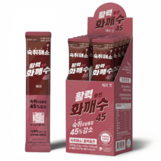 '효과없을시 100프로 환불보장' 짠한형 화깨수 숙취해소제 편의점 숙취해소음료 체리맛, 10개, 20ml