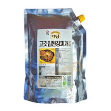 다담 고깃집 된장찌개 양념, 2kg