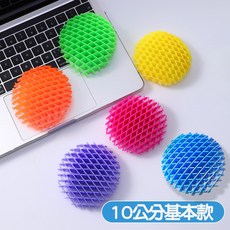 伸縮彈力網 蘿蔔彈力網 解壓神器 減壓玩具 抖音熱門, 粉色、紫色、綠色、橙色、藍色、黃色, 1個
