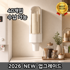 바른선택 사무실 정수기 종이컵 디스펜서, 1개, 화이트