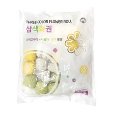 랜시푸드 삼색화권 꽃빵 30g, 900g, 1개