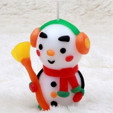 DIY 캔들 공예 수업용 눈사람 양초 만들기 6학년 여자아이 저학년 초등방과후