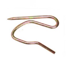 45개 커튼걸이핀 고정핀 ㄹ자형 스틸, 고양이냐옹쿠팡 본상품선택, 1개