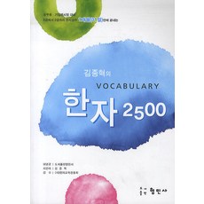 Hyeongminsa 金鐘赫的漢字2500