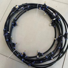 高壓帶 軟管 30噴頭, 1個, 軟管6米15個銅噴頭（打藥機專用）