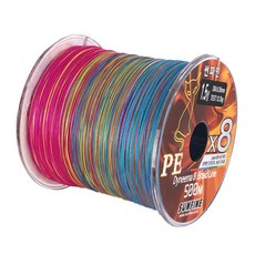 썬파인 5색 8합사 낚시줄 500m, 1개