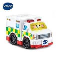 Vtech 聲光城市嘟嘟車(多款任選) 救援消防車 救援拖車 救援直升機 救援隊 聲光玩具 互動 音樂 歌曲 短語 感應, 1個, 救援救護車