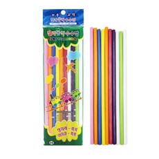 칼라 수수깡 만들기 재료, 2개