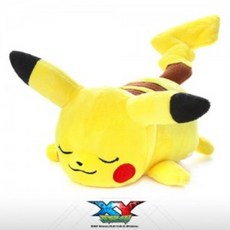 포켓몬스터 XY 엎드린 피카츄 봉제인형, 17cm, 옐로우, 1개