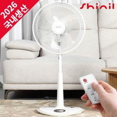 [2026 NEW] 신일 국산 14인치 리모컨 저소음 스탠드 선풍기 35cm SIF-14JKR