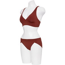 게스언더웨어 속옷 레더삼각라벨 딥브이 브라렛RUS LJQ955 QJS181