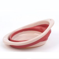 접이식 캠핑 다라이 중형 설거지 청소 바스켓, 1개