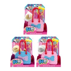 세주 블루펫 가방인형 강아지인형 고양이인형 밀크 나비 쿠키 랜덤발송, 단품