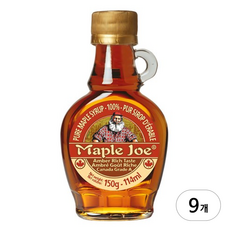 메이플조 메이플 시럽, 150g, 9개