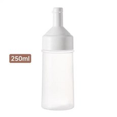조미료 짜기 병 주방 소스 올리브 오일 케첩 겨자 마요네즈 디스펜서 악세사리, Color: 5. White 250ml, 1개