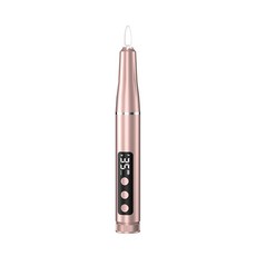 高轉速美甲打磨筆便攜式修甲卸甲拋光UV烤燈家用電動磨甲器, 1個, 玫瑰金:如圖