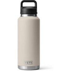 YETI Rambler 46온스 병 진공 단열 누수 방지 스테인리스 스틸 캡 포함, YETI Cape Taupe