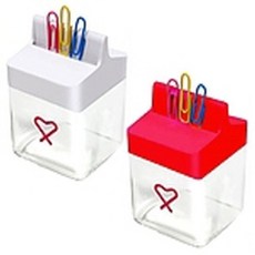 크립통 클립 보관함 케이스 수납함 정리함 문구, 본상품