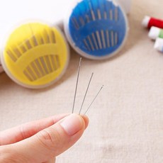 家用圓盤縫紉針套裝 手工針線組合, 1個, 試用款1個3針