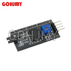 LCD1602 모듈 블루 옐로우 그린 스크린 문자 디스플레이 PCF8574T IIC 인터페이스 5V Arduino, 02 IIC Interface