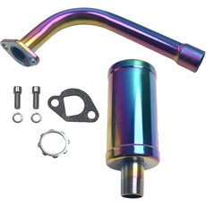 머플러로 컬러풀 배기 업그레이드: 프레데터 196cc 212cc GX160 GX200, 컬러풀 배기 시스템 업그레이드 및 머플러 프레데터 19, 1개