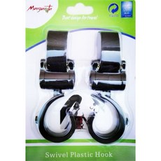 Margarita Swivel Plastic Hook, 1個, 推車掛鉤一對, 推車掛勾一對
