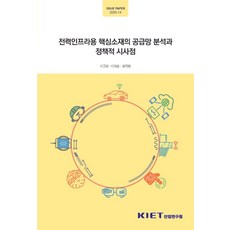 전력인프라용 핵심소재의 공급망 분석과 정책적 시사점, 이고은, 이재윤, 문지원(저), 산업연구원