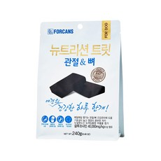 강아지 영양제 뉴트리션트릿 관절 뼈 영양제 240g 간식 스틱, 1개, 뼈/관절강화