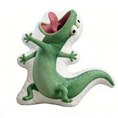 호퍼스 Hoppers 도마뱀 톰 캐릭터 인형 인형베개 소파 등받이 쿠션 귀여운 인형 XQ-P, 하얀색