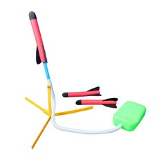 로컬코리아 에어로켓 발펌프 발사 폼 로켓 장난감 1세트 발판로켓