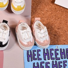 養娃日記 娃鞋8分BJD運動鞋12分娃娃鞋子百搭ob11/Holala素體娃衣服飾配件 JBD配飾 換裝配件, 粉色【12分外長2.5*1.3cm】, 1個