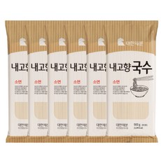 대한제분 곰표 내고향국수, 900g, 6개