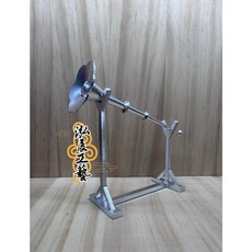 泓展工藝 廟會模型 哨角 白鐵哨角, 1個, 哨角+哨角架