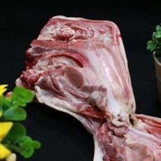 청원염소농장 국내산 흑염소고기 염소고기 머리뼈(잡뼈) 2kg, 1개