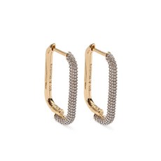 오티움버그 모자이크 파베 후프 이어링