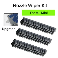 쿠쿠스토어 밤부랩 A2L/A1/A1 미니 오리지널 핫엔드 고속 어셈블리 0.2/0.4/0./0.8mm 경화강 노즐 3D 프린, 01 1 PCS, 14 A1 Mini wiper kit